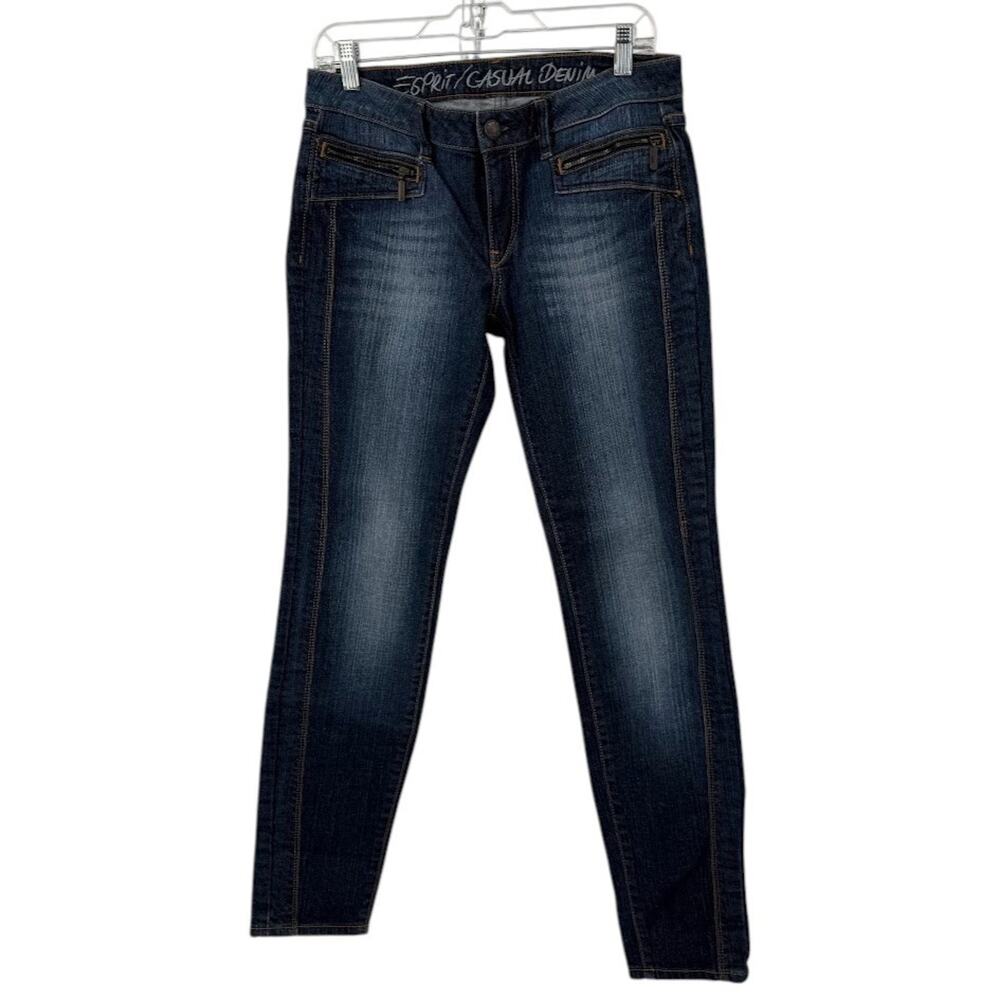 Esprit Casual Denim Skinny Jeans Blue Wash Women's Size 31x32